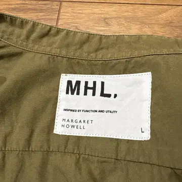 MHL 마가렛 호웰 밴드 카라 셔츠
