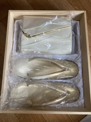조리 백 세트 기모노 기모노 골드