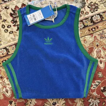 adidas 파랑 탱크탑 S 사이즈 KW1085