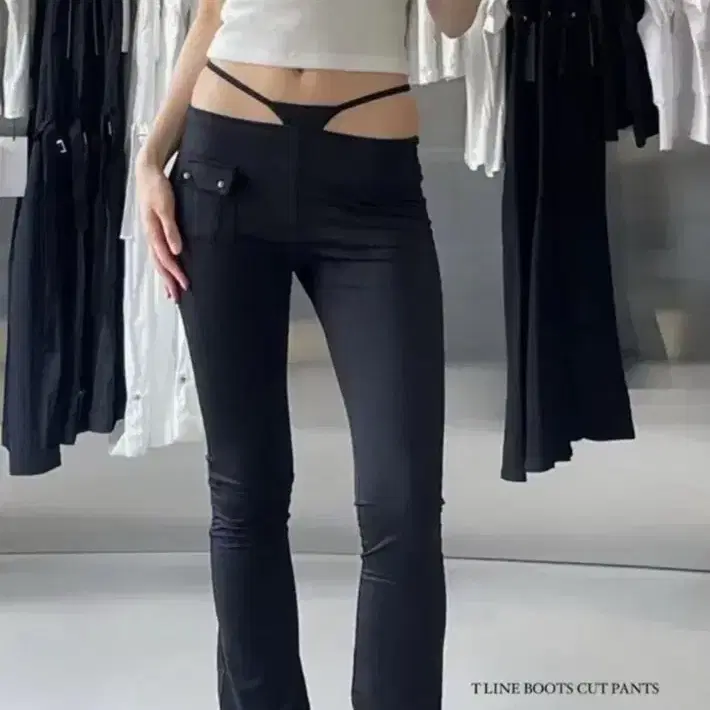 【BOHEMIAN SEOUL】BOHEMSEO (UNISEX) TURNUP WIDE SHIRT PANTS BOHEMIAN SEOUL] (UNISEX) TURNUP WIDE SHIRT PANTS, BLACK 正規