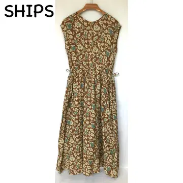 SHIPS 꽃무늬 민소매 원피스