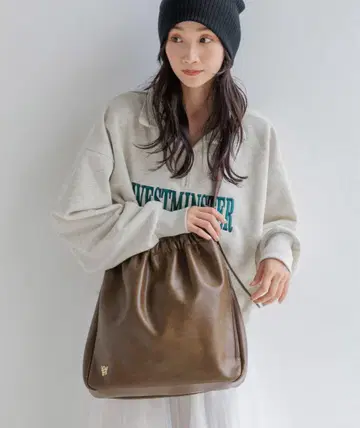 LOWRYSFARM 개더 숄더 백