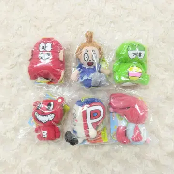 폰키키즈 21 후와코 퍼펫 전 6종 컴플리트 가챠