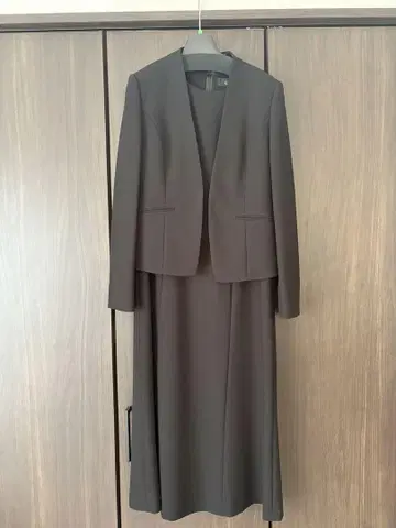 블랙 포멀 원피스 수트 9호