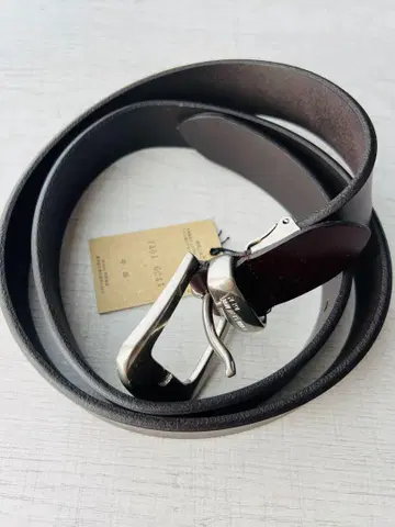 COMME CA DU MODE MEN 다크 브라운 가죽 벨트
