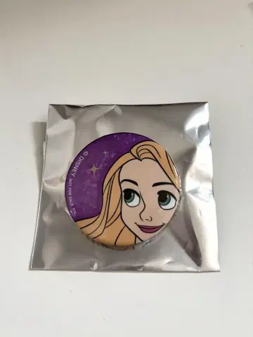 디즈니 프린세스 파티 모먼트 캔뱃지 라푼젤