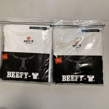 미개봉 새상품 헤인즈 비피 티셔츠 BEEFY 2장 세트 2XL