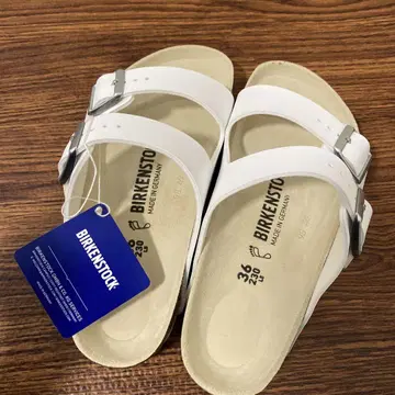 BIRKENSTOCK Arizona 샌들 화이트 36 미사용 새상품