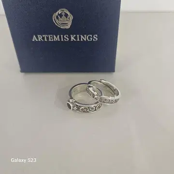 ARTEMIS KINGS 아라베스크 스톤 반지 화이트 지르코니아만