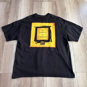 Hanes McDonald 맥도날드 기업 T 90s 00s y2k