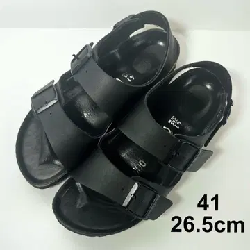 버켄스탁 밀라노 샌들 트리플 블랙 41