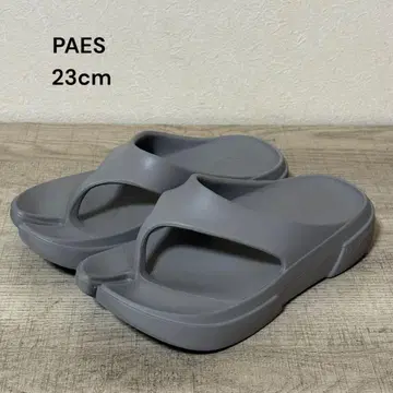 paes FLIP-FLOP 리커버리 샌들 그레이 23cm