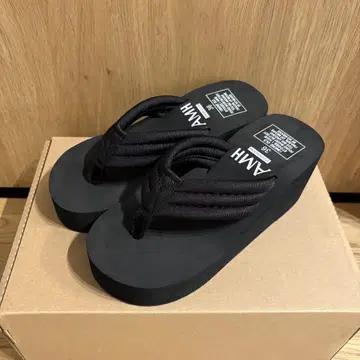통굽 비치 샌들 여성용