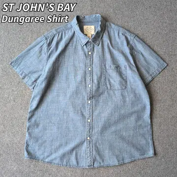 00s~ ST.JOHN'SBAY 데님 바지 반팔 셔츠 2XL