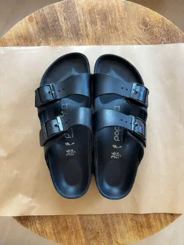 BIRKENSTOCK papillio 플랫폼 애리조나 블랙 36