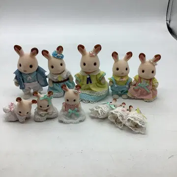 실바니아 쇼콜라 토끼 가족 셀레브레이션 세트 32-0630-25