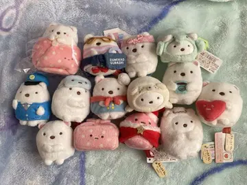 스미코구라시 시로쿠마 테노리 봉제 인형 묶음 판매