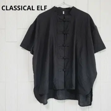 CLASSICAL ELF 클래식 엘프 차이나 셔츠 블라우스 린넨