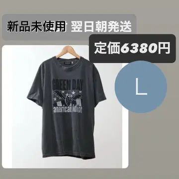 미사용 새상품 GOOD ROCK SPEED 밴딩 티셔츠 GREEN DAY