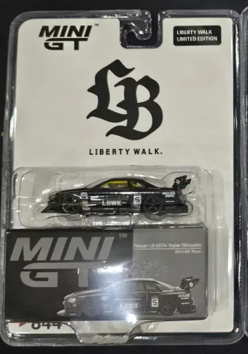 한정판 Mini GT ER34 LBWK 1개 세트