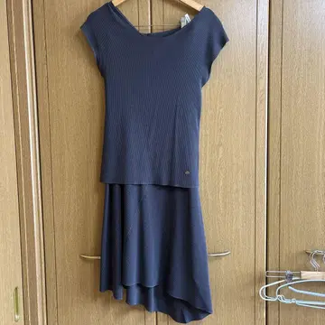 네이비 리브 셋업 모라비토 프리미어