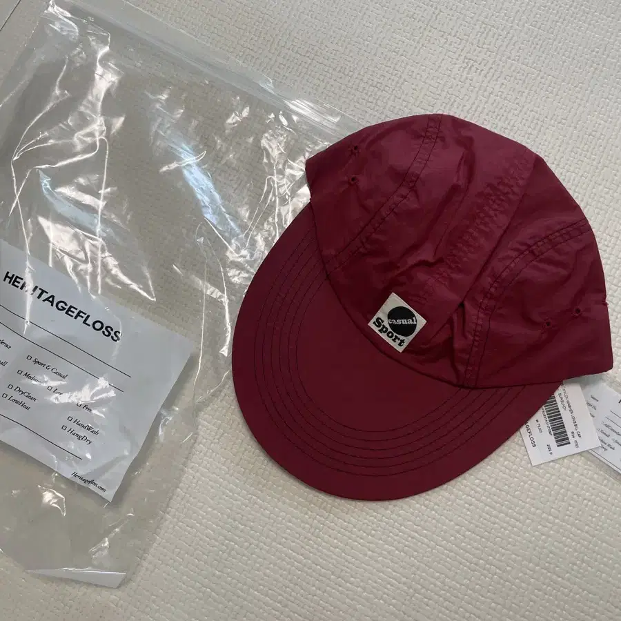 ☆HUMAN N CAT☆ Pound Washed Vintage Ball Cap Red FFOUND WAS FFOUND WASHED VINTAGE BALL CAP / RED - Human & Cat | 60