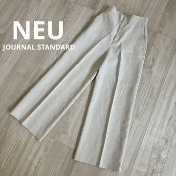 NEU JOURNAL STANDARD 아이보리 와이드 팬츠 36