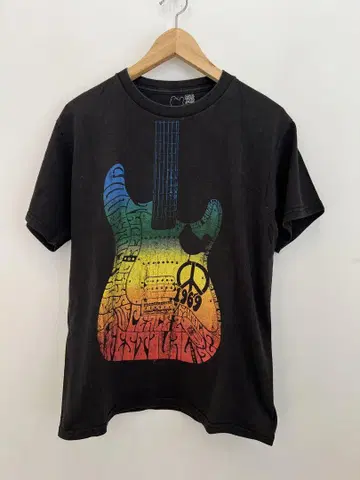 Woodstock 기타 고유명사 티셔츠 XL