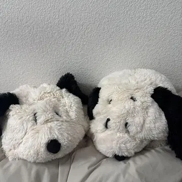 스누피 봉제 인형 모자