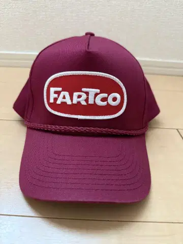 FARTCO 와인 레드 캡