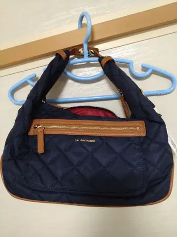 LA BAGAGERIE 네이비 숄더백
