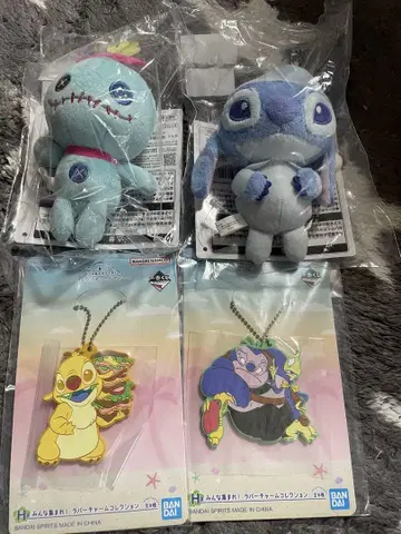 제일복권 릴로 & 스티치 봉제 인형 세트