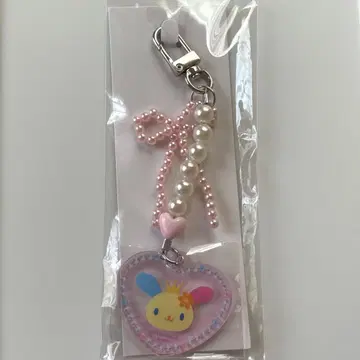 산리오 참 포함 키링 우사하나