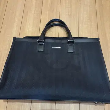비즈니스 백 블랙 나일론 가죽