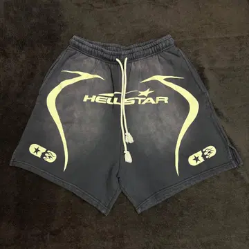 [새상품] 24SS Hellstar Warm Up 숏팬츠