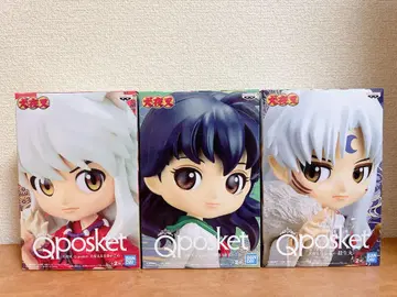 이누야샤 Qposket 피규어 이누야샤 셋쇼마루 히가시 카고메 3개 세트