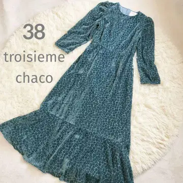 troisiemeCHACO 플라워 플로키 롱 원피스