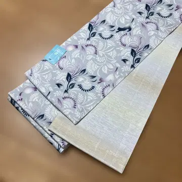 이치린칸 반폭 오비 꽃무늬 약 17cm x 약 4m 미사용 새상품