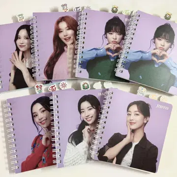 TWICE 스파이럴 노트 7종 세트