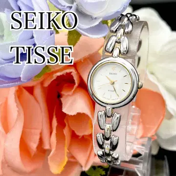작동 손목시계 SEIKO TISSE 세이코 새 배터리 실버 F22