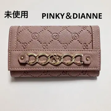 D1037 미사용 핑키&다이앤 키케이스 3단 폴더형 여성용 핑크