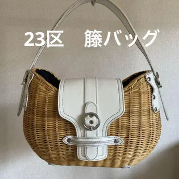 23구 등나무 바스켓 백
