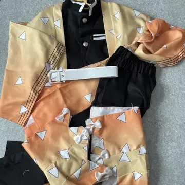 귀멸의 칼날 의류 130cm 젠이츠 8종 세트