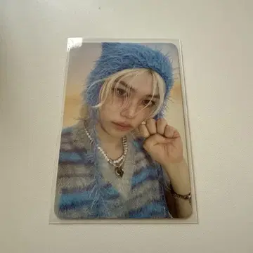 Straykids 필릭스 ATE 양면 트레이딩 카드 봉입