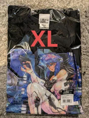 미개봉 새상품 시로 마사무네의 세계전 공각기동대 티셔츠 A XL