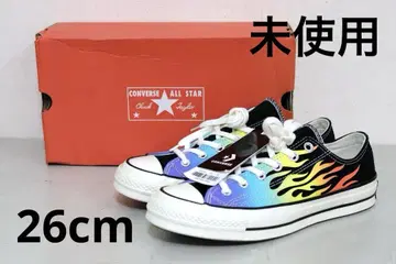 컨버스 척테일러 프레임 프린트 파이어 CT70 26cm
