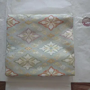 꽃 무늬의 일본풍 원단 30cm x 300cm 니시진 비단, 후쿠로 오비
