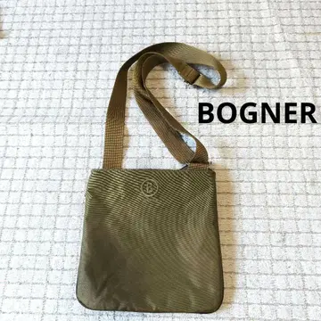 새상품급 BOOGNER 보그너 숄더백 올리브