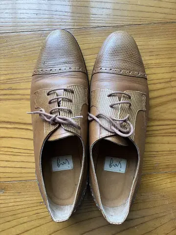 ING 브라운 신발 신발 24cm