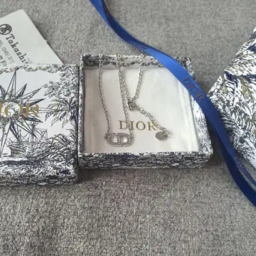 PETIT CD 목걸이 실버
